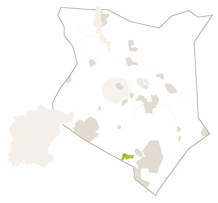 Karte/Map Kenia - amboseli