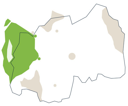 Karte/Map Ruanda - lake_kivu