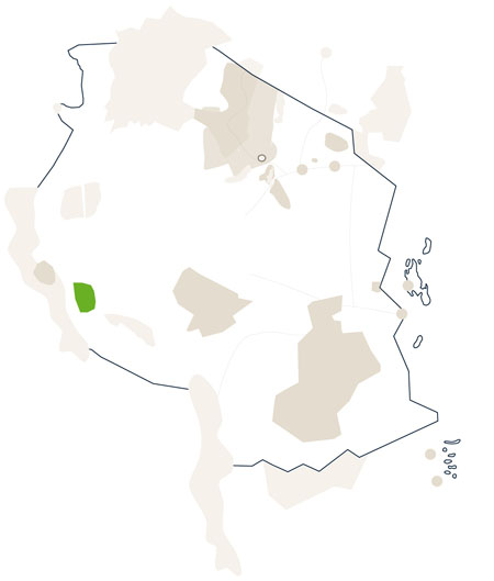 Karte/Map Tanzania - katavi